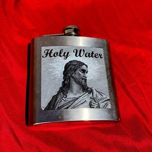 Holy water flask